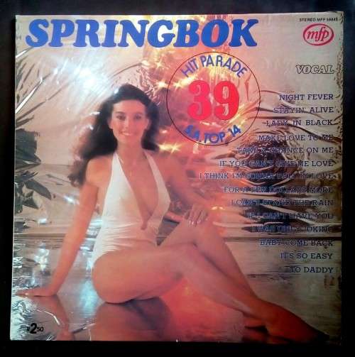 Springbok Hit Parade Vol.39 LP Vinyl Record