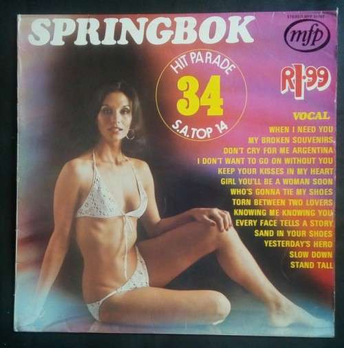 Springbok Hit Parade Vol.34 LP Vinyl Record