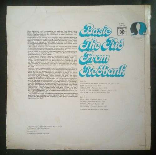 Count Basie - The Kid From Redbank LP Vinyl Record