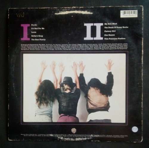 The Roches - Nurds LP Vinyl Record - USA Pressing