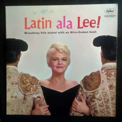 Peggy Lee - Latin Ala Lee! LP Vinyl Record - USA Pressing