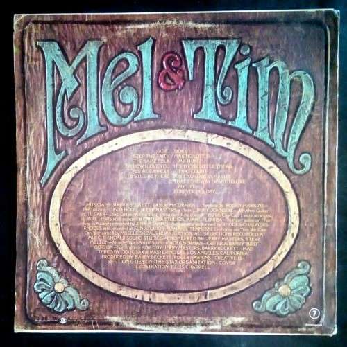 Mel & Tim - Mel & Tim LP Vinyl Record