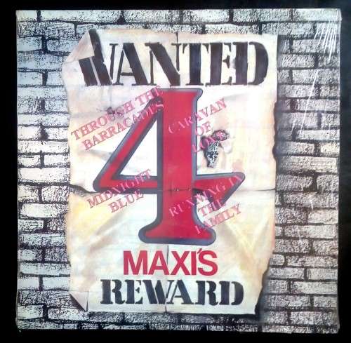 Wanted 4 Maxi`s Reward 12` Single Vinyl Record