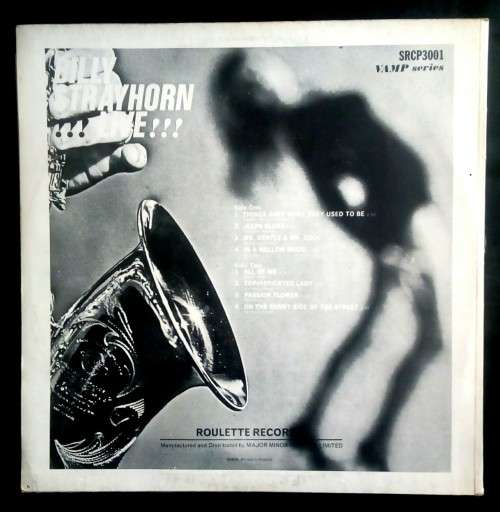 Billy Strayhorn - !!!Live!!! LP Vinyl Record - UK Pressing