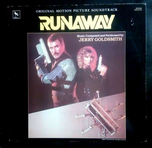 Jerry Goldsmith - Runaway (Original Motion Picture Soundtrack) LP Vinyl Record - USA Pressing