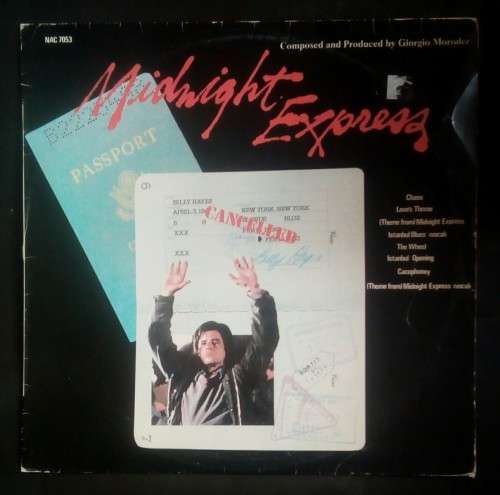 Giorgio Moroder - Midnight Express (Original Motion Picture Soundtrack) LP Vinyl Record
