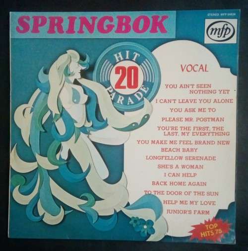 Springbok Hit Parade Vol.20 LP Vinyl Record