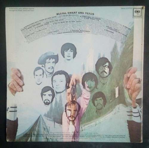 Blood, Sweat and Tears - Blood, Sweat and Tears LP Vinyl Record - USA Pressing