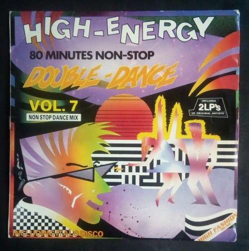 High-Energy Double-Dance Vol.7 Double LP Vinyl Record Set