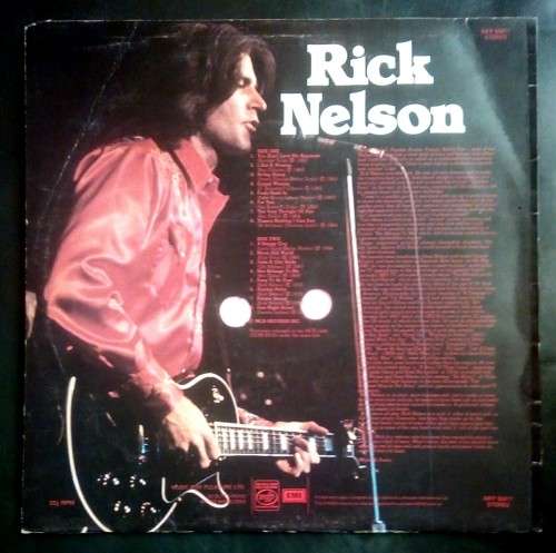 The Rick Nelson Singles Album 1963-1974 LP Vinyl Record - UK Pressing