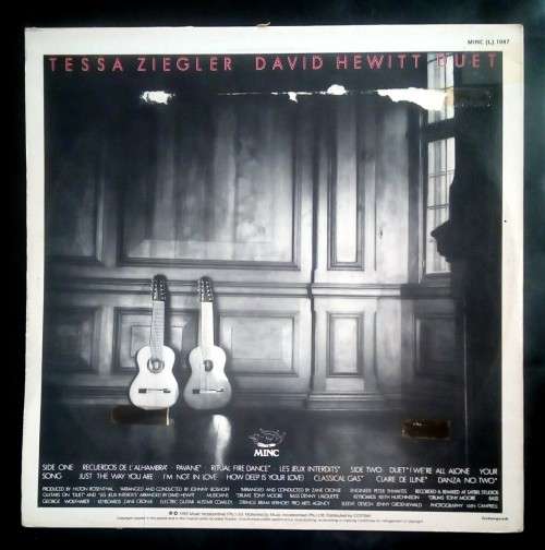 Tessa Ziegler, David Hewitt - Duet LP Vinyl Record