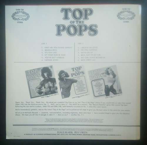 Top of The Pops Vol.19 LP Vinyl Record - UK Pressing