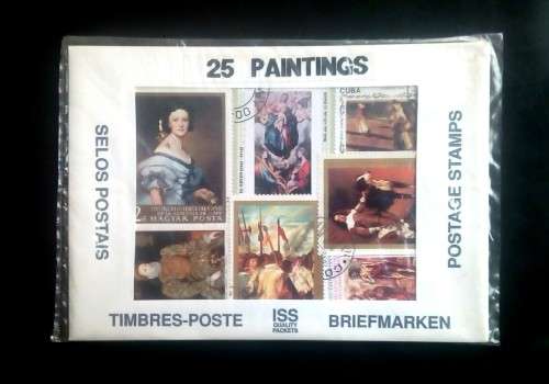 Paintings - Collection of 25 Stamps - VFU