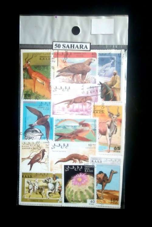 Sahara - Collection of 50 Stamps - VFU