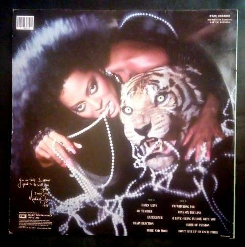 Diana Ross - Eaten Alive LP Vinyl Record