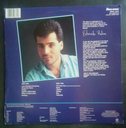 Edmondo Rahme - The Best of Muzik A La Carte LP Vinyl Record