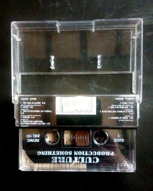 Culture - Production Something Cassette Tape