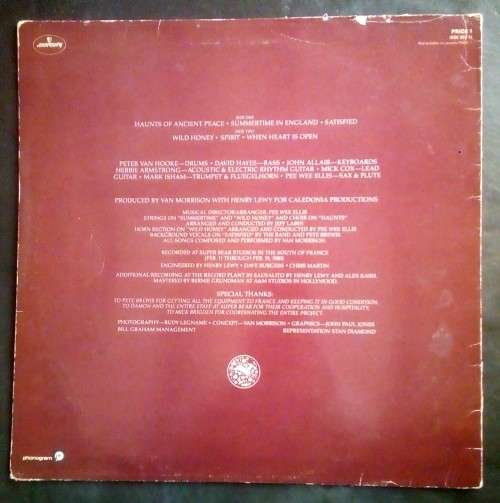 Van Morrison - Common One LP Vinyl Record - UK Pressing