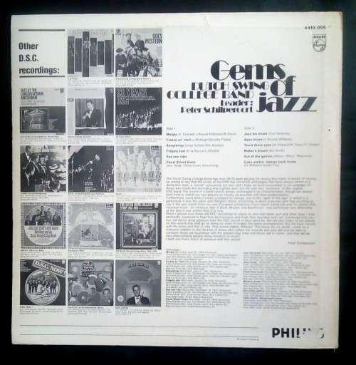 The Dutch Swing College Band - Gems of Jazz LP Vinyl Record - Netherlands Pressing