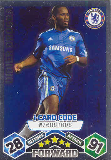 DIDIER DROGBA - MATCH ATTAX I-CARD