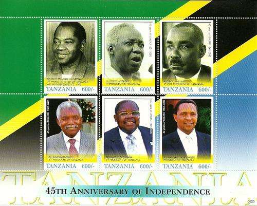 Tanzania - 2006 45th Anniversary Of Independence MNH
