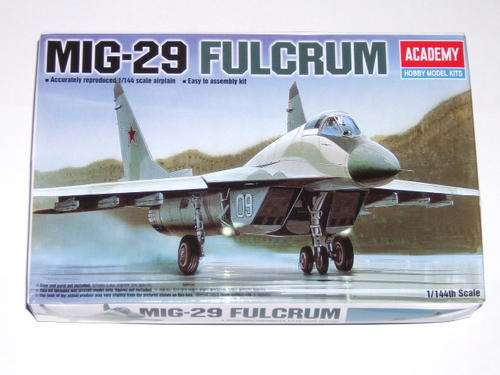 MIG - 29 FULCRUM 1/144 Scale by Academy