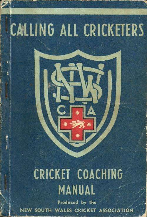 Calling All Cricketers - Cricket Coaching Manual 1955 Edition ( Very Rare )