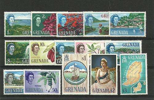 Grenada - 1966 Definitive Issue Scott 215 - 29 MH