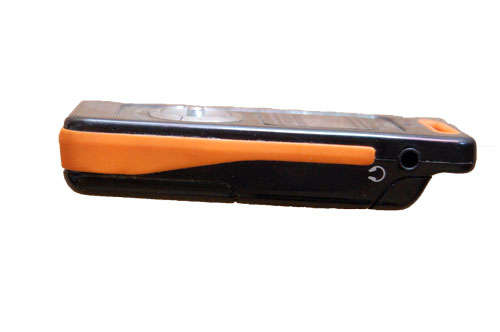 YES MP3 player earphone side
