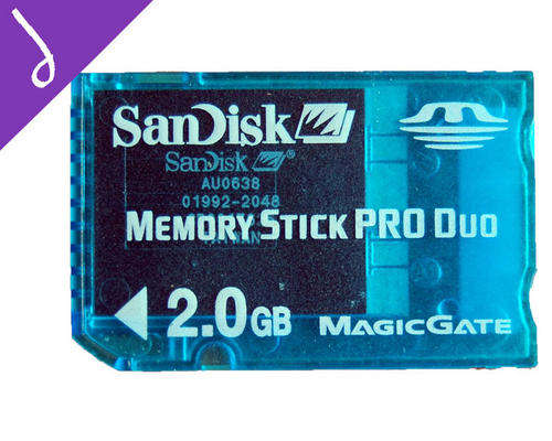 Sandisk Memory Car Stick Pro Duo 2G * Take over 600 High Quality Photos using a 6MP Digital Camera