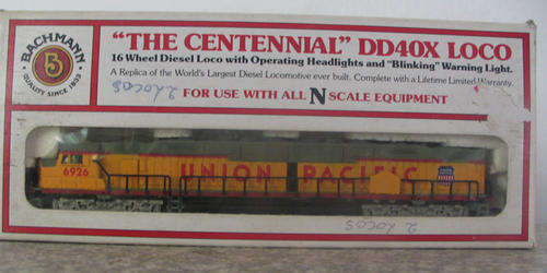 N scale" The Centinel"  DD40X loco