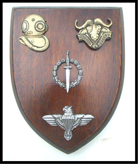 SADF ELITE UNITS PLAQUE