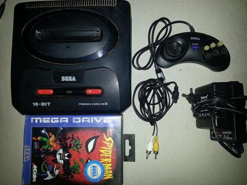 Sega Mega Drive II Complete Setup