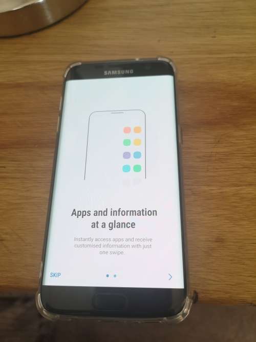 Samsung Galaxy S7 Edge 32 GB Black Onyx (Excellent condition)