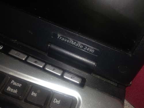 Acer TravelMate 2490 Laptop (Used - old but still works)