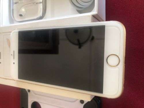 Apple iPhone 6S 64gb Gold 98% battery health (Like new with box and charging cable)