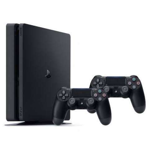 Sony PlayStation 4 PS4 1TB with 2 controllers (very good condition with game)