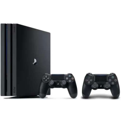 Sony PlayStation 4 PS4 PRO 1TB with 2 controllers & game (Very good condition)