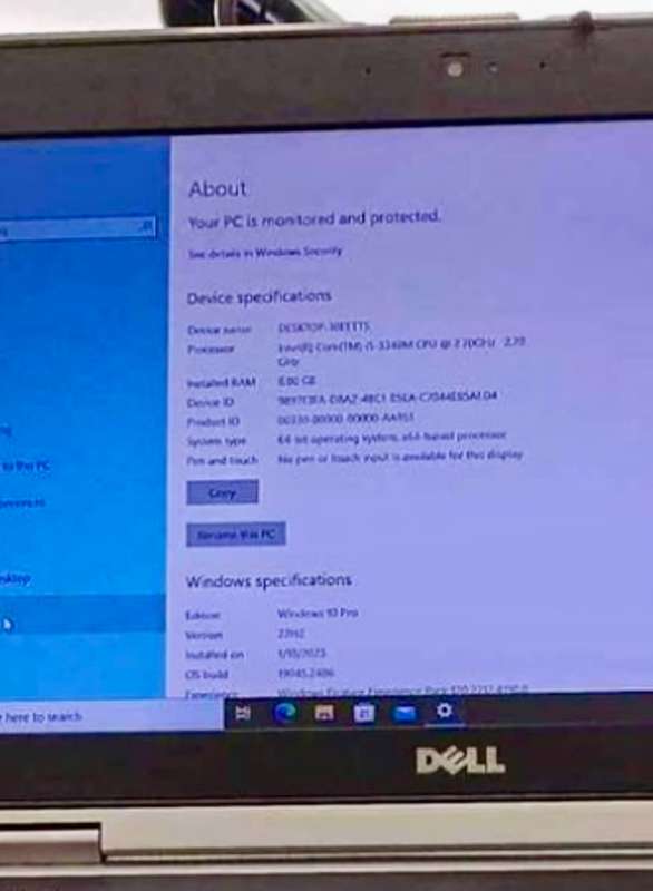 Dell E6430 Core i5 Laptop 2.7 GHz, 8GB RAM(fair condition with charger)