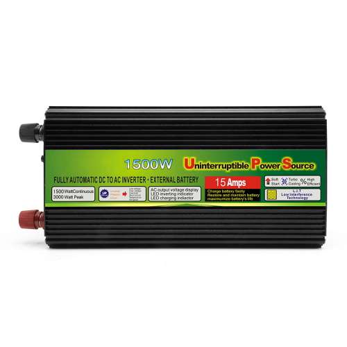 Power Solution 1500w (3000W peak) INVERTER + 95amp Duratec Marine Twinpost Deep Cycle  Battery Combo