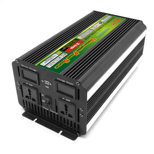 2,000W Inverter Battery UPS Function Charger 25A 12v Power supply Double display DIY plug and USE