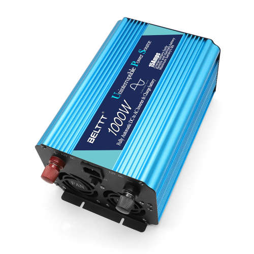 UPS 1000w Pure Sine Wave (2000w peak) Inverter with Battery charger auto switching 12Vdc to 225Vac