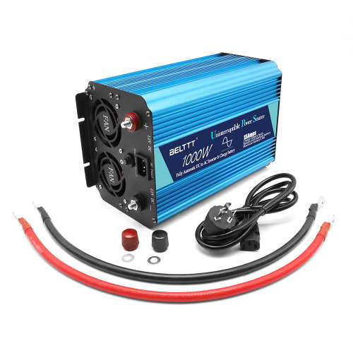 UPS 1000w Pure Sine Wave (2000w peak) Inverter with Battery charger auto switching 12Vdc to 225Vac