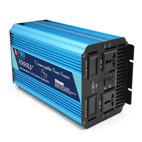 1000Watt UPS Pure sine wave auto switching inverter backup power inverter