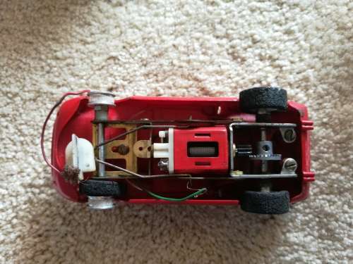 Scalextric car whith originall box