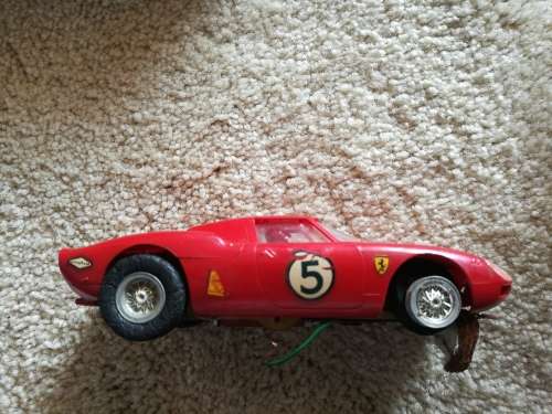 Scalextric car whith originall box