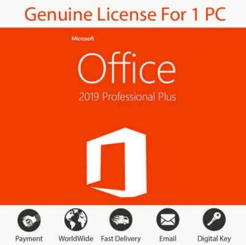 Microsoft Office 2019 Professional Plus License Key