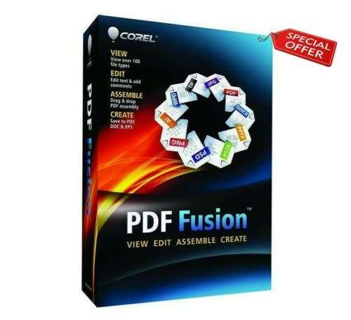 Corel Fusion PDF Fusion Creator LifeTime Key Global FAST DELIVER