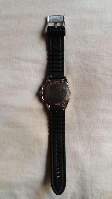 Fossil mens quartz chronograph watch
