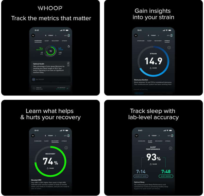 Whoop 4.0 health watch